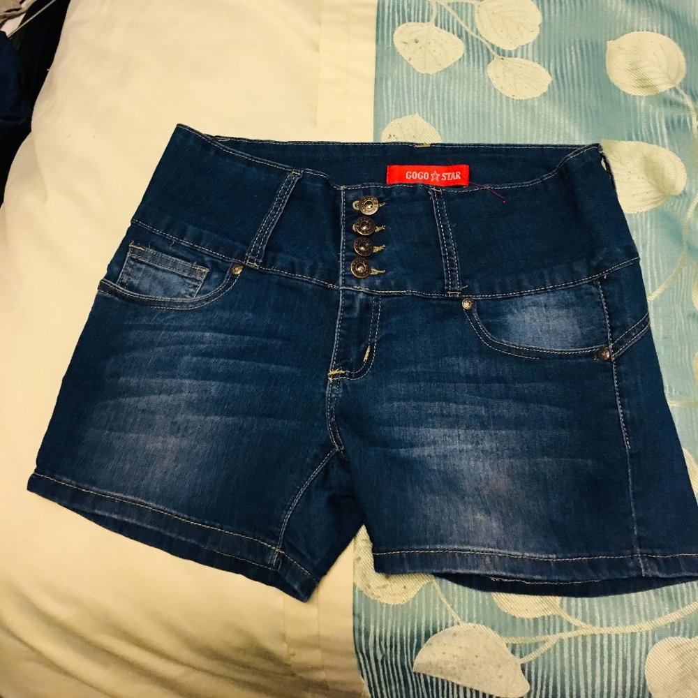 GOGO STAR Hipsters Shorts four Button 9/10